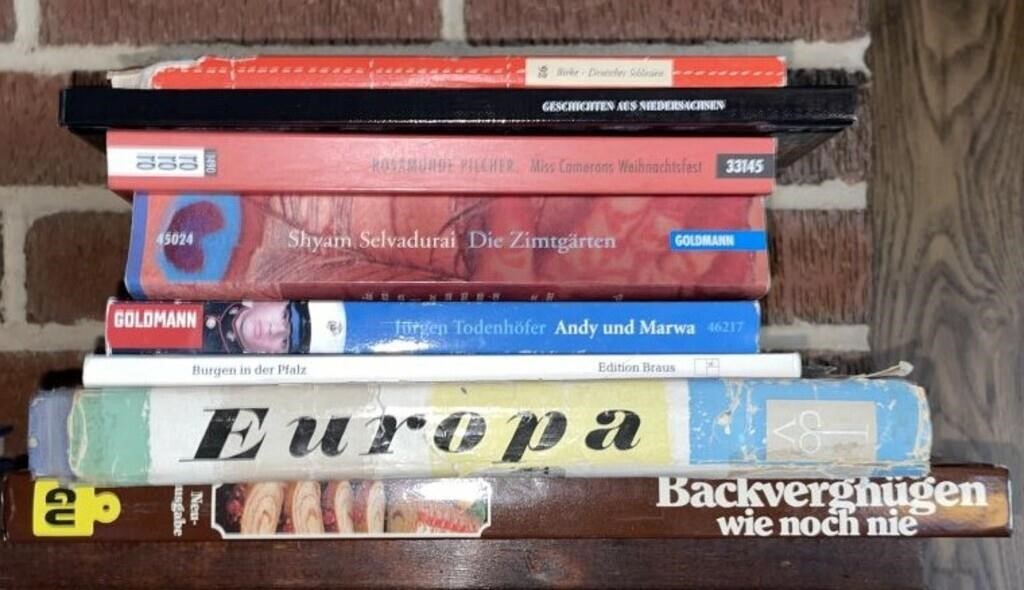 Shelf Lot of German Books: Europa, Die