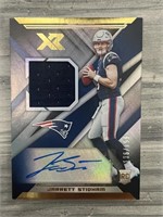 Jarrett Stidham XR Numbered /199 Rookie Patch /