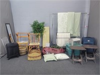 Small Furniture And Household Lot