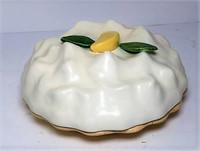 Lemon Meringue Pie Plate with Lid