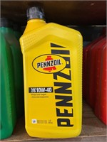 4 quarts of 10 W 40 Pennzoil