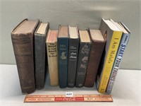 MIXED HARDCOVER BOOKS ANTIQUE TO MODERN
