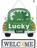 Lucky love garden sign