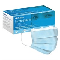 Medicom Expressions Disposable Face Masks   Case