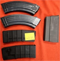 W - MIXED LOT OF AMMO MAGS (W135)