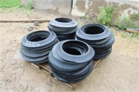 Approx (100) Tire Side Walls, Sizes Vary