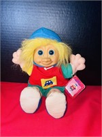 Vintage Troll Kidz Buster Russ Berrie Doll Toy