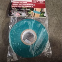 Bond 1 in. W Green Plastic Ties