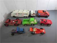 A Variety of Tonka, Structo, Ertl + More Toys