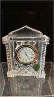 Small Waterford Crystal Grecian Bedside Clock