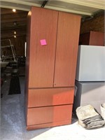 wall filing cabinet 2 door 2 drawer