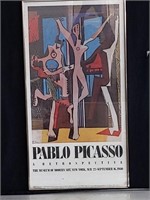 "Pablo Picasso - A Retrospective" MOMA poster