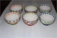 Decorative stoneware bowls
