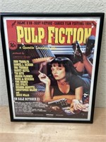 Original Framed 1994 Pulp Fiction Movie Poster