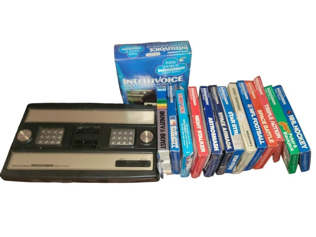 Mattel Intellivision Console & Games