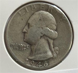 1946 Washington Quarter Silver