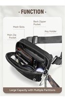 Fanny Pack Belt Bag for Women Crossbody Bag with