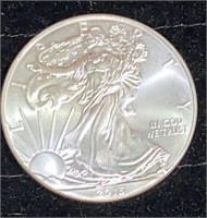 2013 Silver Eagle .999 Silver BU