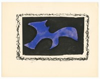 Georges Braque 1959 pochoir "Forme"