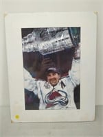 Peter Forsberg Colorado Avalanche with Stanely Cup