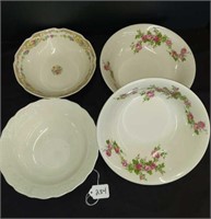 CHINA  AND MELAMINE BOWLS