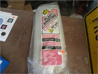 PARTIAL ROLL -- 6 MIL PLASTIC SHEETING