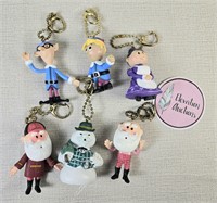 6 Island of Misfit Toys Keychains