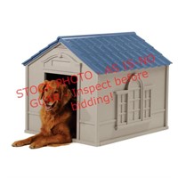 Suncast Deluxe Indoor & Outdoor Dog House