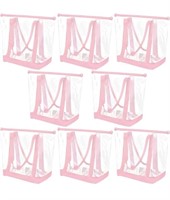 Reginary 8 Pieces Clear Tote Bags