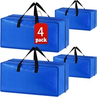 4pk Heavy Duty Moving Storage Tote Bags