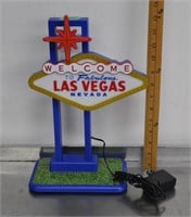 Table top Las Vegas light up sign, tested