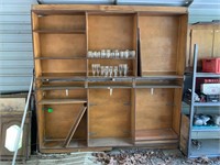 Large Cabinet with bar- not glasses