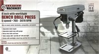 New Central Machinery 8in Bench Drill Press