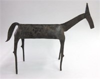 Heavy Forged Horse Figure