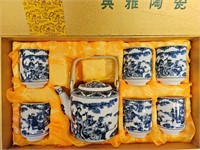 FINE CHINESE JINGDEZHEN TEA SET
