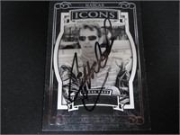 Jeff Gordon signed Nascar collectors card COA