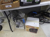 2 fans & heater
