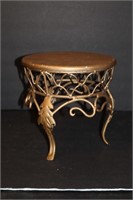 Golden Plant Stand