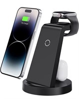 3 in 1 Charging Station for iPhone, Wireless