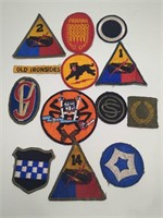 Lot of 13 Various Military Patches