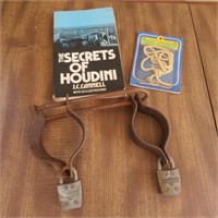 Houdini Book and Sleighmaker Padlocks