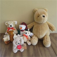 Winnie the Pooh and Assorted Bears