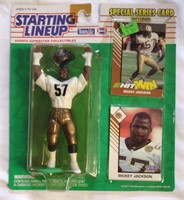 1993 Starting Lineup RICKEY JACKSON Saints VNM