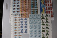 Assorted Partial Sheets MNH Group E