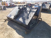 72" Top Cat Skid Steer Landscape Rake