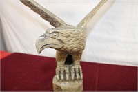 Carved Wooden Eagle