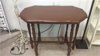 Brown parlor table