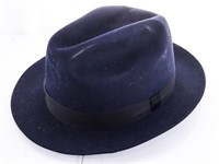KAMINISKI - Beaver & Rabbit Fur Hat Size XL Blue -
