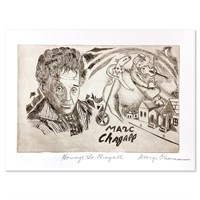 George Crionas (1925-2004), "Homage to Chagall" Li