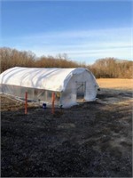 COMPLETE 21' X 36' GREENHOUSE TO BE REMOVED
